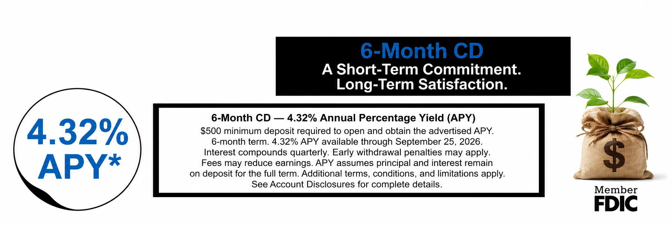 6-Month CD Promo