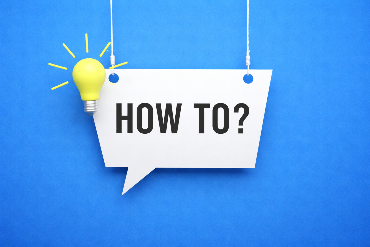 How Tos