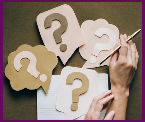 Question marks