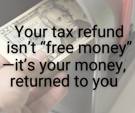 Tax Refund information